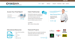 Desktop Screenshot of envirosouth.com